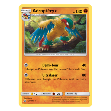 Aéroptéryx 121/236 : Joyau Rare de l'extension Pokémon Harmonie des Esprits