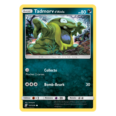 Découvrez Tadmorv d'Alola, carte Commune de la série Harmonie des Esprits