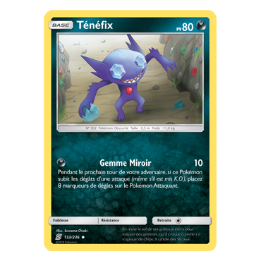 Découvrez Ténéfix, carte Peu commune de la série Harmonie des Esprits