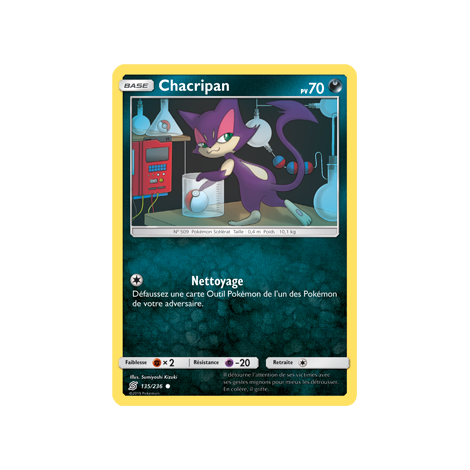 Chacripan 135/236 : Joyau Commune de l'extension Pokémon Harmonie des Esprits