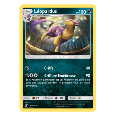 Découvrez Léopardus, carte Rare de la série Harmonie des Esprits