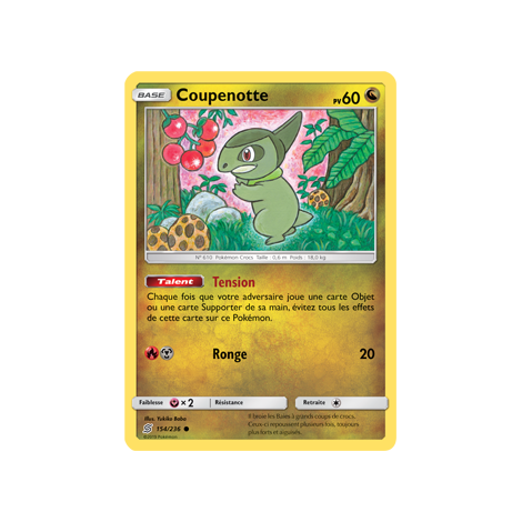 Carte Coupenotte - Commune de Pokémon Harmonie des Esprits 154/236