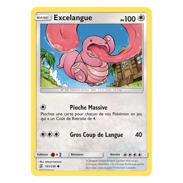 Excelangue 161/236 : Joyau Commune de l'extension Pokémon Harmonie des Esprits