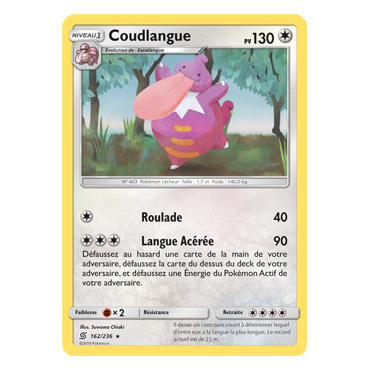 Coudlangue 162/236 : Joyau Rare de l'extension Pokémon Harmonie des Esprits