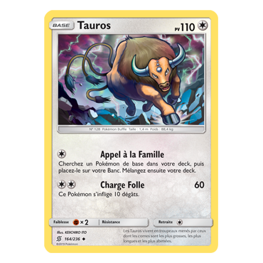 Découvrez Tauros, carte Peu commune de la série Harmonie des Esprits