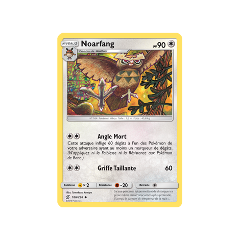 Noarfang 166/236 : Joyau Peu commune de l'extension Pokémon Harmonie des Esprits