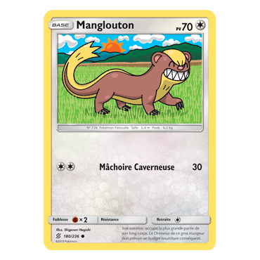 Découvrez Manglouton, carte Commune de la série Harmonie des Esprits