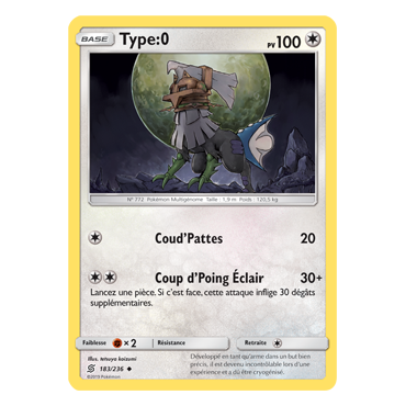 Découvrez Type:0, carte Peu commune de la série Harmonie des Esprits