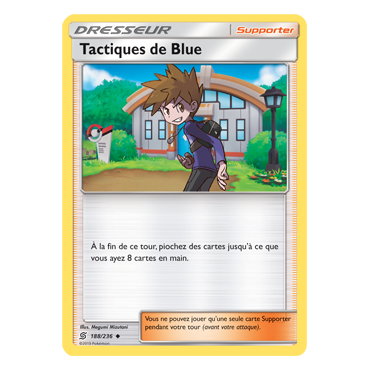 Carte Tactiques de Blue - Peu commune de Pokémon Harmonie des Esprits 188/236