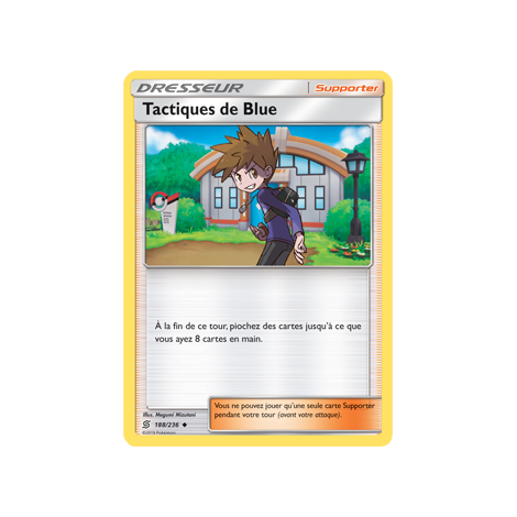 Carte Tactiques de Blue - Peu commune de Pokémon Harmonie des Esprits 188/236