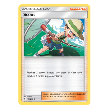 Carte Scout - Peu commune de Pokémon Harmonie des Esprits 189/236