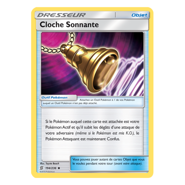 Carte Cloche Sonnante - Peu commune de Pokémon Harmonie des Esprits 194/236