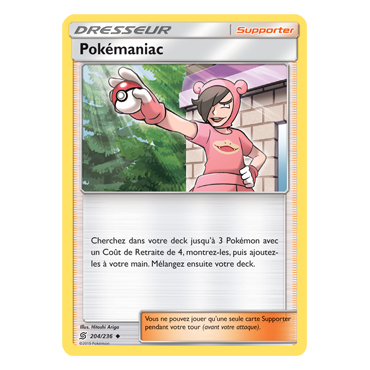 Découvrez Pokémaniac, carte Peu commune de la série Harmonie des Esprits