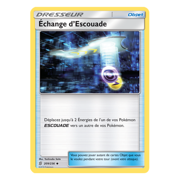 Découvrez Échange d'Escouade, carte Peu commune de la série Harmonie des Esprits