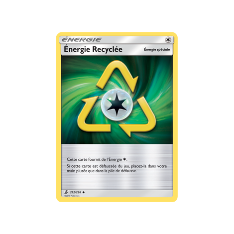 Énergie Recyclée 212/236 : Joyau Peu commune de l'extension Pokémon Harmonie des Esprits