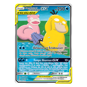 Ramoloss et Psykokwak 218/236 : Joyau Ultra rare de l'extension Pokémon Harmonie des Esprits