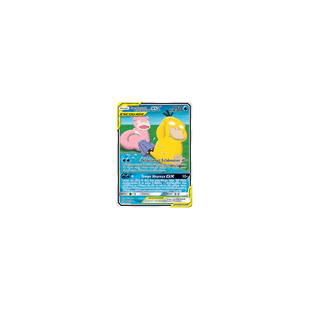 Ramoloss et Psykokwak 218/236 : Joyau Ultra rare de l'extension Pokémon Harmonie des Esprits