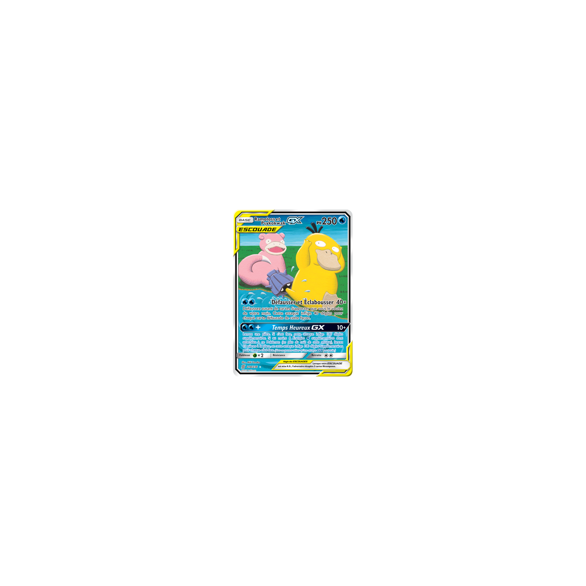 Ramoloss et Psykokwak 218/236 : Joyau Ultra rare de l'extension Pokémon Harmonie des Esprits