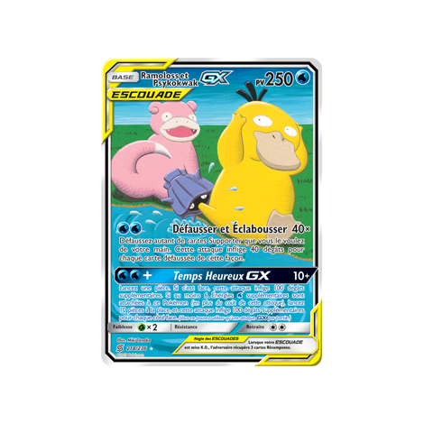 Ramoloss et Psykokwak 218/236 : Joyau Ultra rare de l'extension Pokémon Harmonie des Esprits