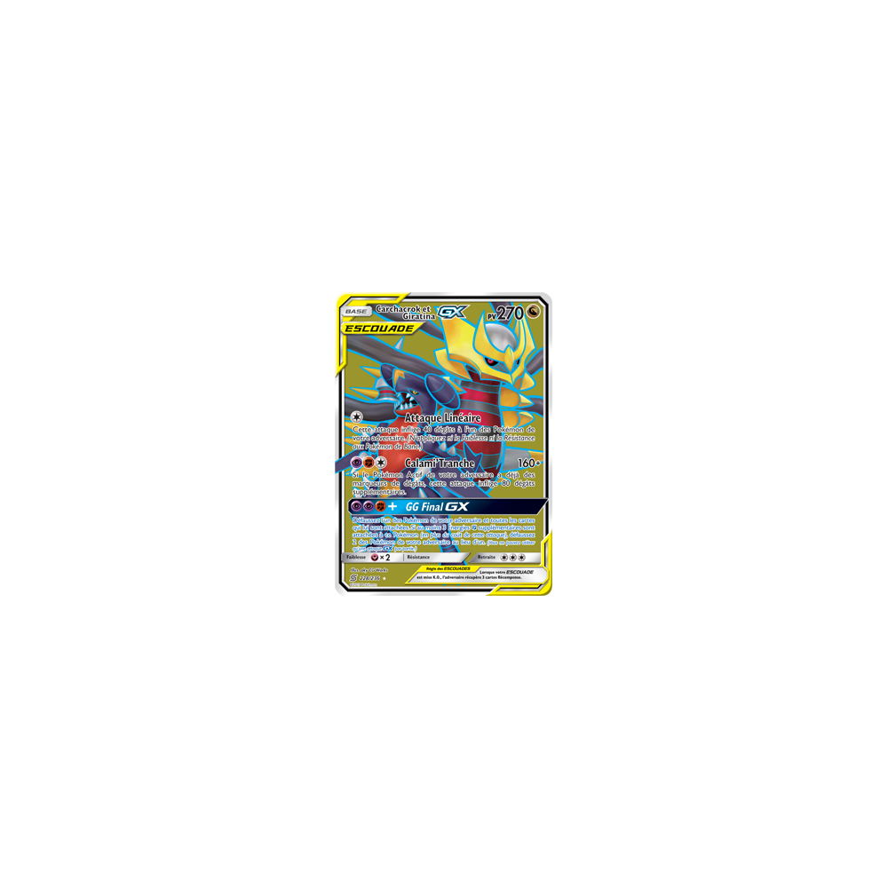 Découvrez Carchacrok et Giratina, carte Ultra rare de la série Harmonie des Esprits