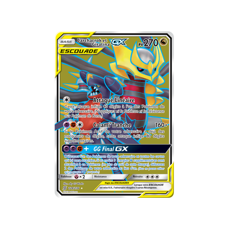 Découvrez Carchacrok et Giratina, carte Ultra rare de la série Harmonie des Esprits