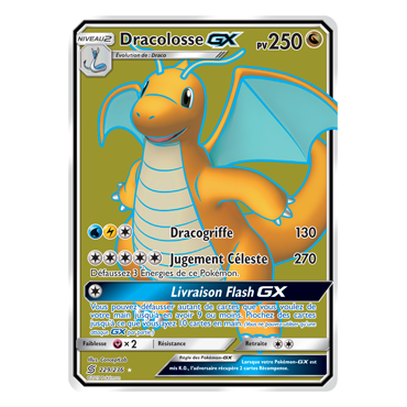 Dracolosse 229/236 : Joyau Ultra rare de l'extension Pokémon Harmonie des Esprits