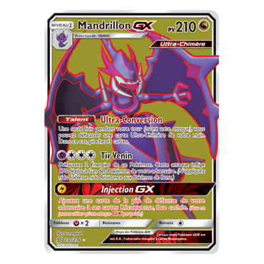 Mandrillon 230/236 : Joyau Ultra rare de l'extension Pokémon Harmonie des Esprits