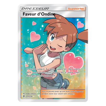 Découvrez Faveur d'Ondine, carte Ultra rare de la série Harmonie des Esprits