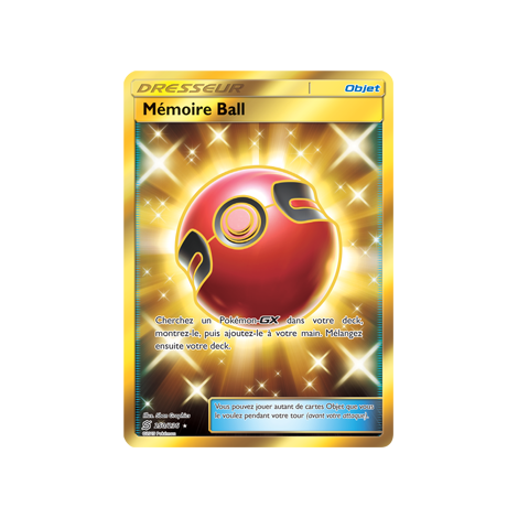 Mémoire Ball 250/236 : Joyau Holographique rare de l'extension Pokémon Harmonie des Esprits