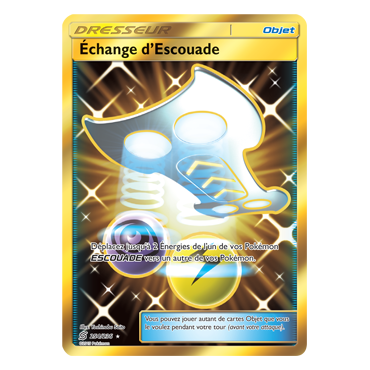 Carte Échange d'Escouade - Holographique rare de Pokémon Harmonie des Esprits 254/236