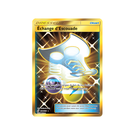 Carte Échange d'Escouade - Holographique rare de Pokémon Harmonie des Esprits 254/236
