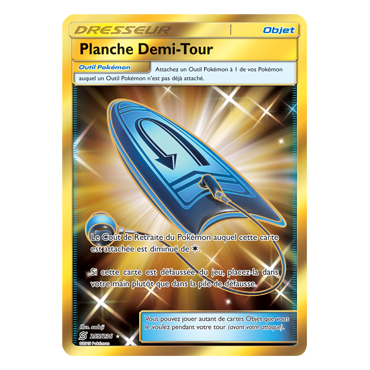 Découvrez Planche Demi-Tour, carte Holographique rare de la série Harmonie des Esprits