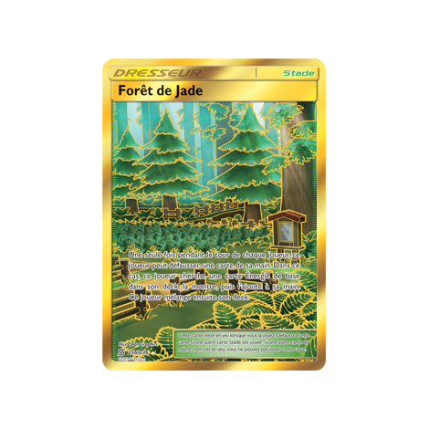 Découvrez Forêt de Jade, carte Holographique rare de la série Harmonie des Esprits