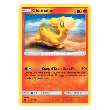 Découvrez Chamallot, carte Commune de la série Invasion Carmin