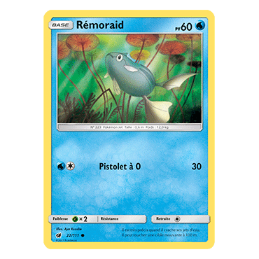 Découvrez Rémoraid, carte Commune de la série Invasion Carmin