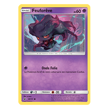 Carte Feuforêve - Commune de Pokémon Invasion Carmin 39/111