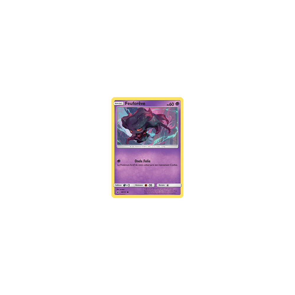 Carte Feuforêve - Commune de Pokémon Invasion Carmin 39/111