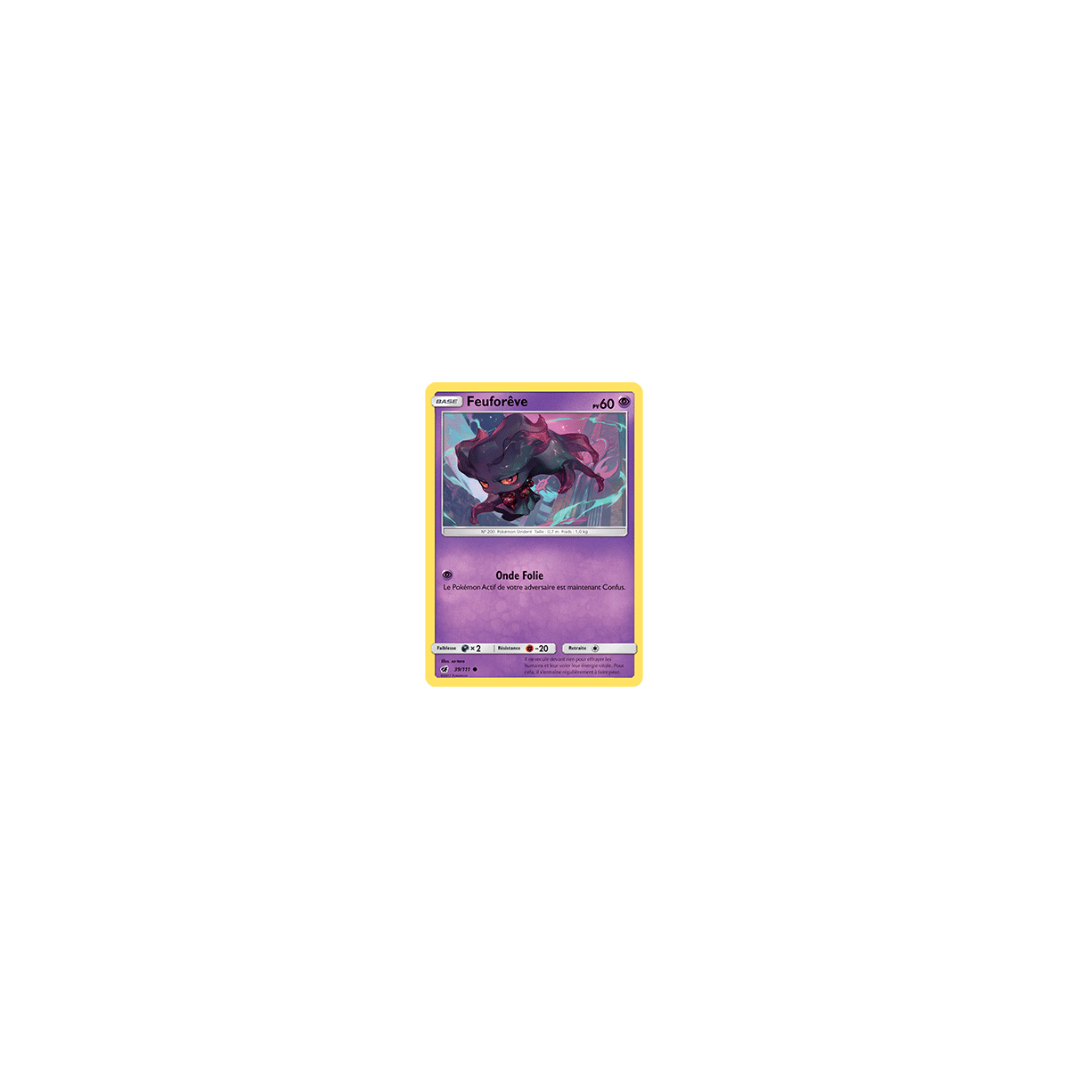 Carte Feuforêve - Commune de Pokémon Invasion Carmin 39/111
