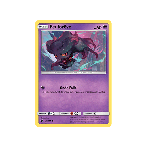 Carte Feuforêve - Commune de Pokémon Invasion Carmin 39/111