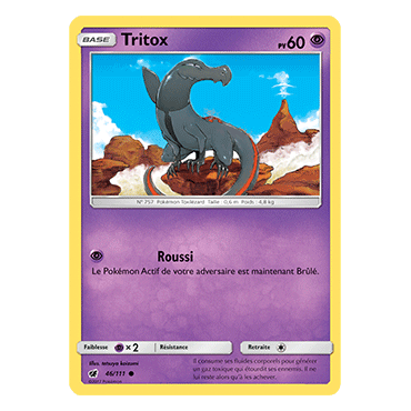 Découvrez Tritox, carte Commune de la série Invasion Carmin