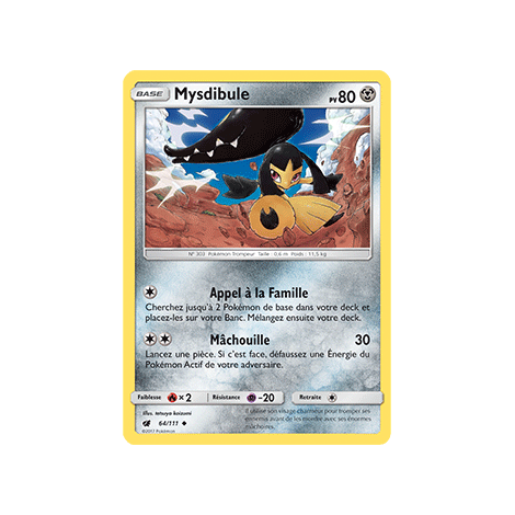 Mysdibule 64/111 : Joyau Peu commune de l'extension Pokémon Invasion Carmin