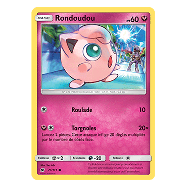 Découvrez Rondoudou, carte Commune de la série Invasion Carmin