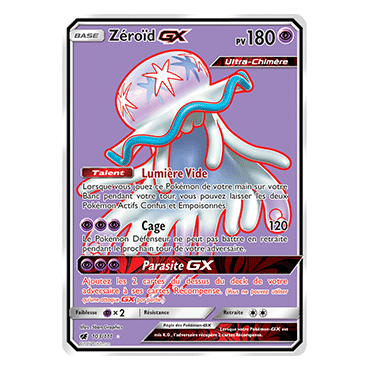 Découvrez Zéroïd, carte Ultra rare de la série Invasion Carmin