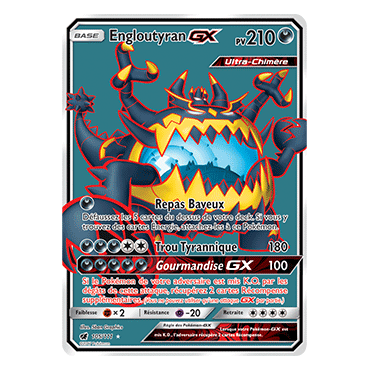 Engloutyran 105/111 : Joyau Ultra rare de l'extension Pokémon Invasion Carmin