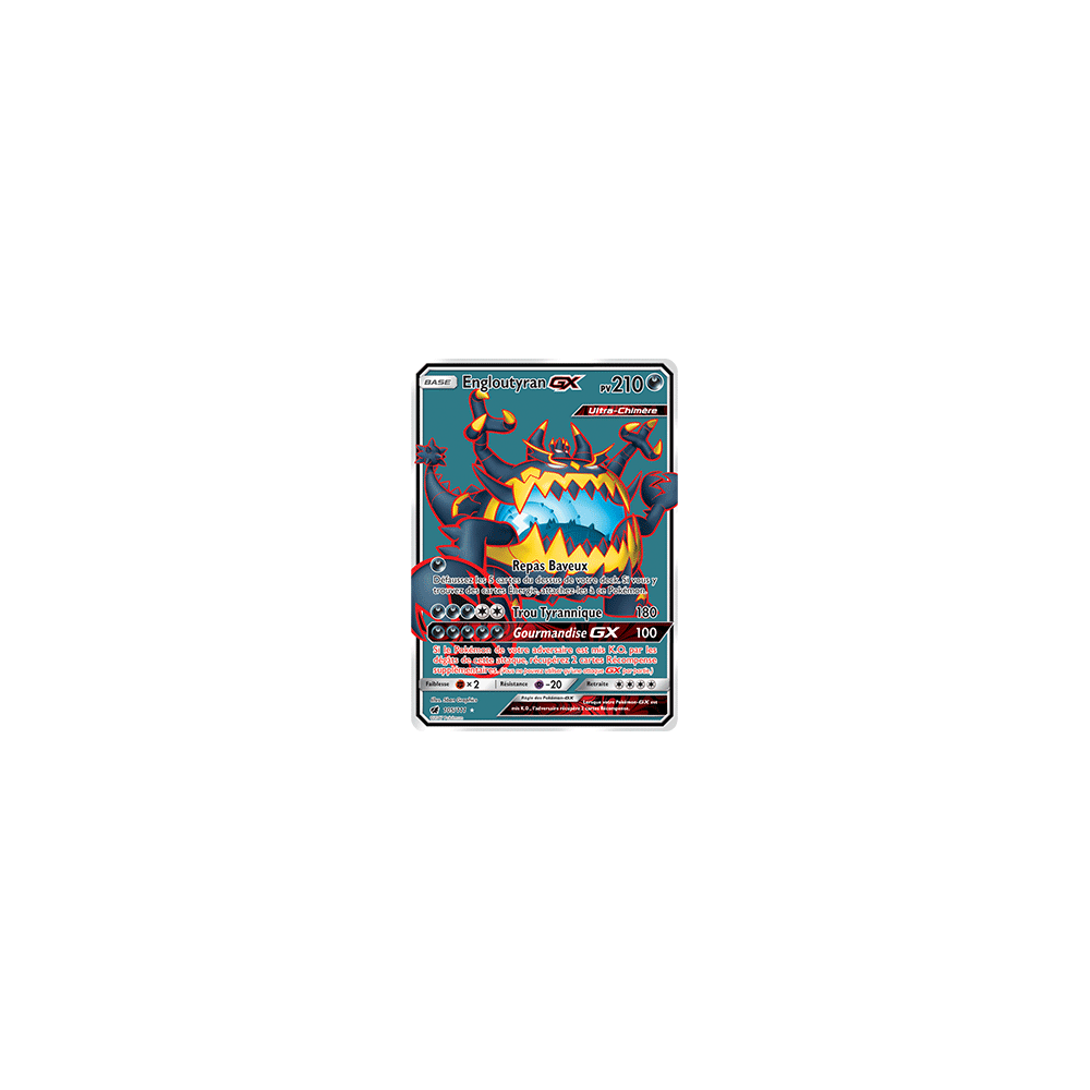 Engloutyran 105/111 : Joyau Ultra rare de l'extension Pokémon Invasion Carmin