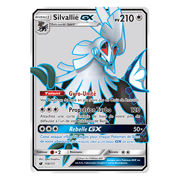 Silvallié 108/111 : Joyau Ultra rare de l'extension Pokémon Invasion Carmin