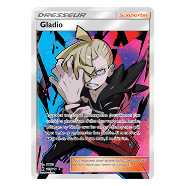 Carte Gladio - Ultra rare de Pokémon Invasion Carmin 109/111