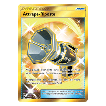Attrape-Riposte 120/111 : Joyau Holographique rare de l'extension Pokémon Invasion Carmin