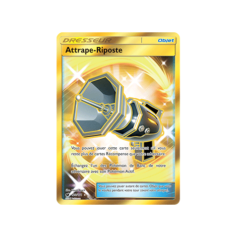 Attrape-Riposte 120/111 : Joyau Holographique rare de l'extension Pokémon Invasion Carmin