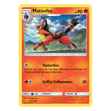 Découvrez Matoufeu, carte Commune de la série Légendes Brillantes